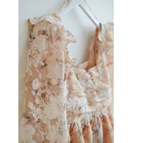 En Saison Chaumont Mini Dress Peach - Picture 6 of 12
